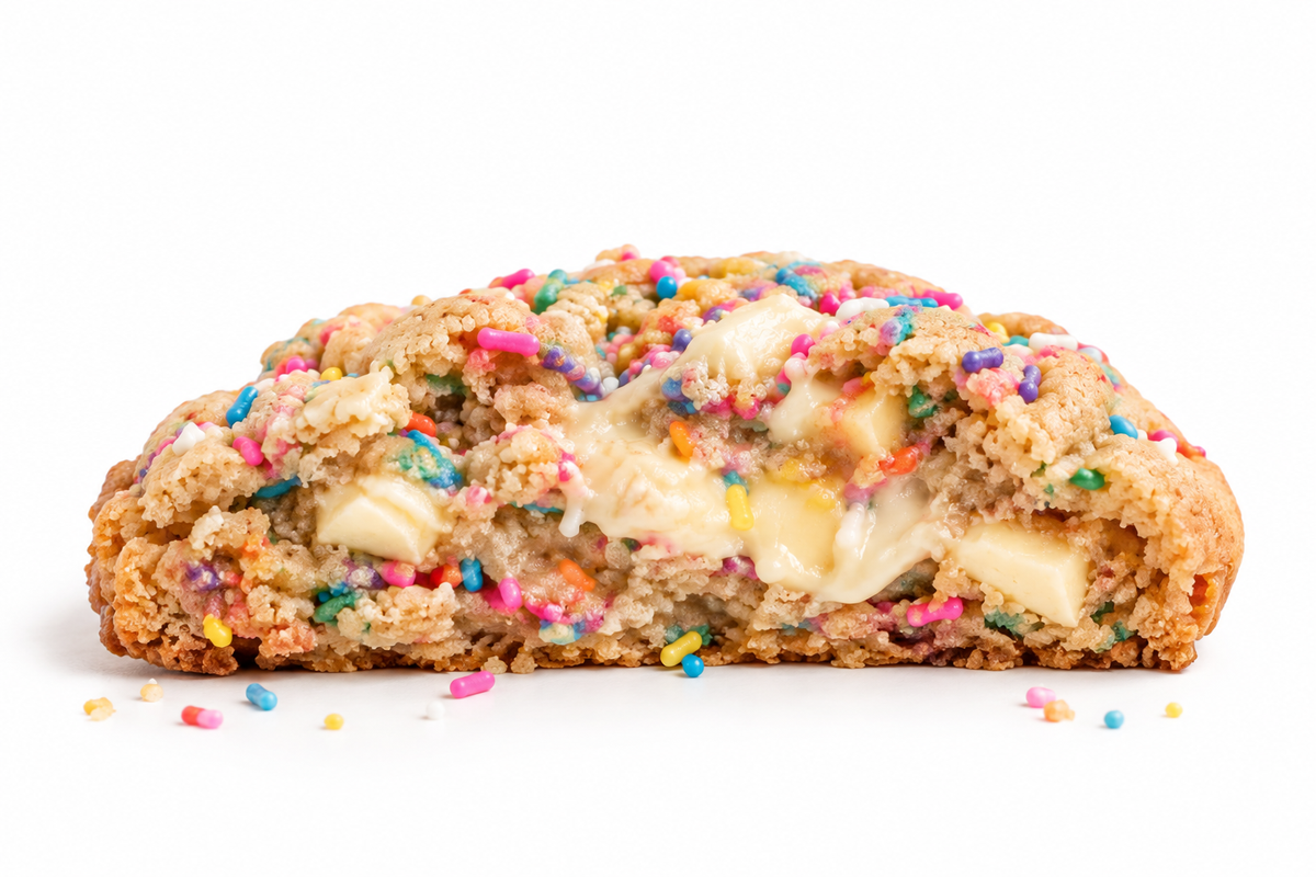 Birthday cake cookie